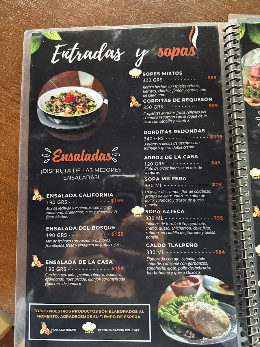 Gorditas La Güera Restaurante Menu - Image 3
